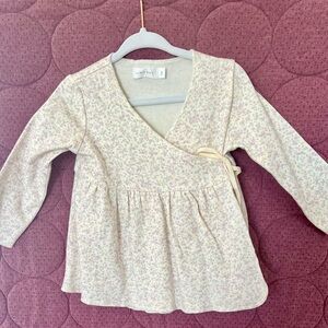 Jamie Kay Floral Long Sleeve Wrap Top